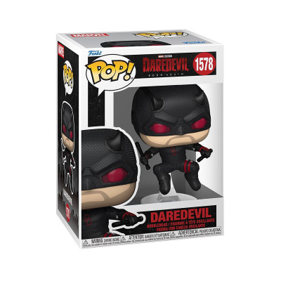 Ігрова фігурка Funko POP! серії Шибайголова: Народжений наново - Шибайголова (чорний костюм) Ігрова фігурка Funko POP! серії Шибайголова: Народжений наново - Шибайголова (чорний костюм)