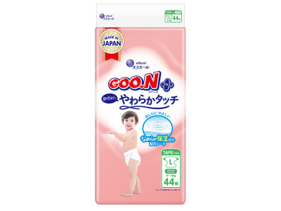 Підгузки Goo.N Plus для дітей (розмір 4(L), 9-14 кг, 44 шт) Підгузки Goo.N Plus для дітей (розмір 4(L), 9-14 кг, 44 шт)