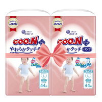 Трусики-підгузки Goo.N Plus для дітей 9-14 кг (розмір 4(L), 88 шт.)