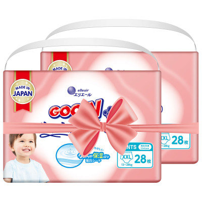 Трусики-підгузки Goo.N Plus для дітей (розмір 6(XXL), 13-25кг, 56 шт.) Трусики-підгузки Goo.N Plus для дітей (розмір 6(XXL), 13-25кг, 56 шт.)