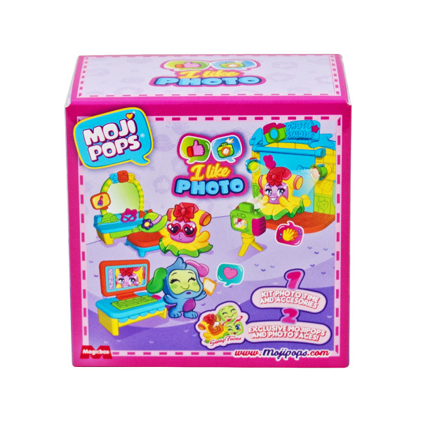 Ігровий набір Moji Pops серії «Box I Like» – Фотостудія Ігровий набір Moji Pops серії «Box I Like» – Фотостудія