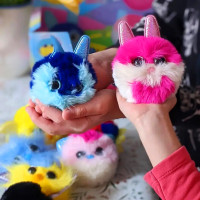 М'яка колекційна іграшка-сюрприз - Зайчики та пташки М'яка колекційна іграшка-сюрприз - Зайчики та пташки