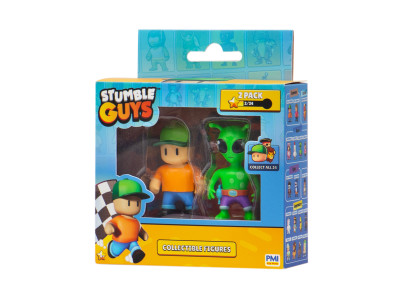 Набір колекційних фігурок Stumble Guys - Містер Стамбл і Прибулець