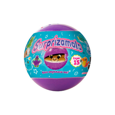 М'яка іграшка-сюрприз у кулі Surprizamals S15 М'яка іграшка-сюрприз у кулі Surprizamals S15