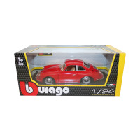 Автомодель - Porsche 356B (1961) (асорті слонова кістка, червоний, 1:24) Автомодель - Porsche 356B (1961) (асорті слонова кістка, червоний, 1:24)
