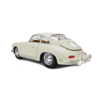 Автомодель - Porsche 356B (1961) (асорті слонова кістка, червоний, 1:24) Автомодель - Porsche 356B (1961) (асорті слонова кістка, червоний, 1:24)
