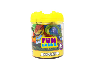 Ігровий міні-набір Fun Banka – Динозаври Ігровий міні-набір Fun Banka – Динозаври