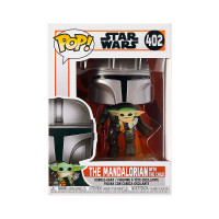 Ігрова фігурка Funko Pop! - Мандалорець, що летить з малюком Ігрова фігурка Funko Pop! - Мандалорець, що летить з малюком