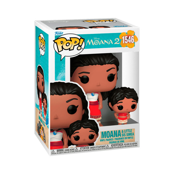 Набір ігрових фігурок Funko Pop! – Ваяна та Сімеа Набір ігрових фігурок Funko Pop! – Ваяна та Сімеа