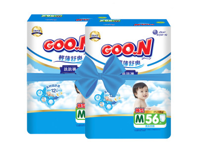 Трусики-підгузки Goo.N Slim & Comfortable (розмір 3(M), 7-12 кг, 112 шт)