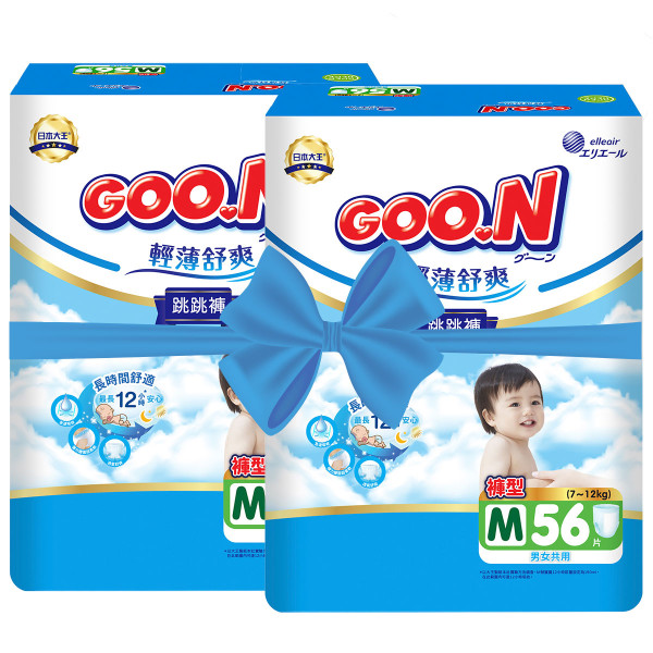 Трусики-підгузки Goo.N Slim & Comfortable (розмір 3(M), 7-12 кг, 112 шт) Трусики-підгузки Goo.N Slim & Comfortable (розмір 3(M), 7-12 кг, 112 шт)