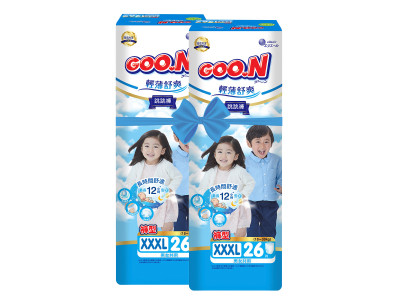 Трусики-підгузки Goo.N Slim & Comfortable (розмір 6(XXL), 15-25 кг, 72 шт) Трусики-підгузки Goo.N Slim & Comfortable (розмір 6(XXL), 15-25 кг, 72 шт)