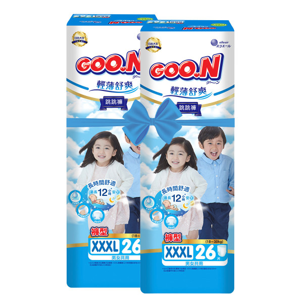 Трусики-підгузки Goo.N Slim & Comfortable (розмір 6(XXL), 15-25 кг, 72 шт) Трусики-підгузки Goo.N Slim & Comfortable (розмір 6(XXL), 15-25 кг, 72 шт)