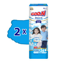 Трусики-підгузки Goo.N Slim & Comfortable (розмір 6(XXL), 15-25 кг, 72 шт) Трусики-підгузки Goo.N Slim & Comfortable (розмір 6(XXL), 15-25 кг, 72 шт)