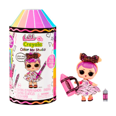 Ігровий набір з лялькою L.O.L. Surprise! серії Crayola – Кольоринки Ігровий набір з лялькою L.O.L. Surprise! серії Crayola – Кольоринки
