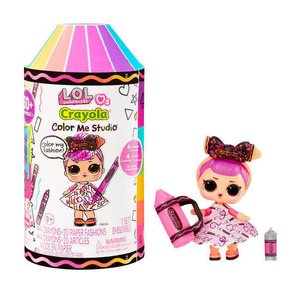Ігровий набір з лялькою L.O.L. Surprise! серії Crayola – Кольоринки Ігровий набір з лялькою L.O.L. Surprise! серії Crayola – Кольоринки