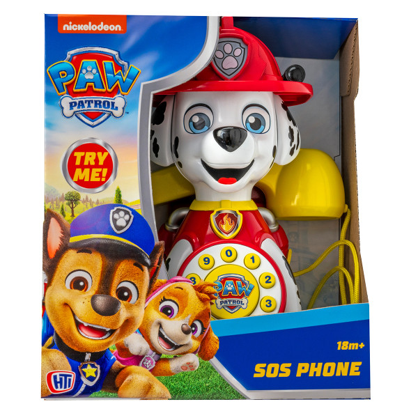 Іграшка-каталка на мотузочці Paw Patrol - Маршал: Екстрений Виклик