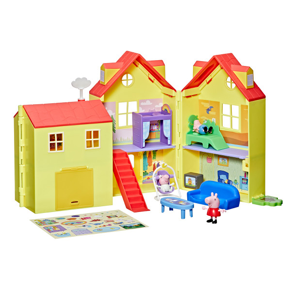 Ігровий набір Peppa Figurines – Великий родинний будинок Пеппи Ігровий набір Peppa Figurines – Великий родинний будинок Пеппи