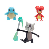 Набір ігрових фігурок Pokemon W19 - Магбі, Сквіртл, Алола Маровак Набір ігрових фігурок Pokemon W19 - Магбі, Сквіртл, Алола Маровак