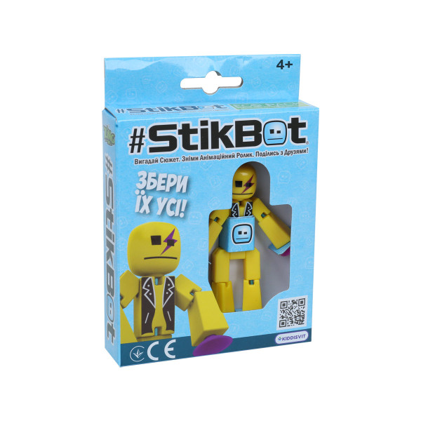 Фігурка для анімаційної творчості Stikbot (Рокер) Фігурка для анімаційної творчості Stikbot (Рокер)