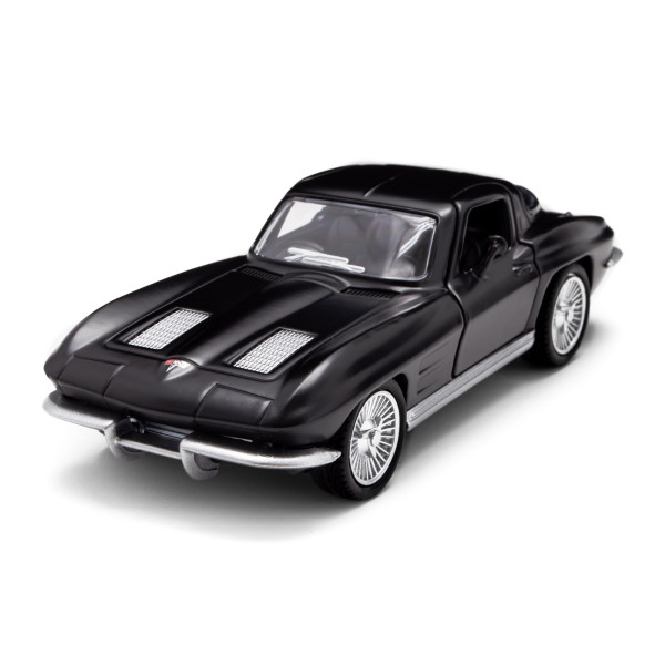 Автомодель - Chevrolet Corvette Split Window 1963 (матовий чорний)