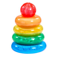 Сенсорний конструктор Jelly Blox серії Lil' Jellies - Пірамідка-кольоринка