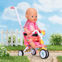 Триколісний велосипед для ляльки Baby Born – Пригоди з Бертою Триколісний велосипед для ляльки Baby Born – Пригоди з Бертою
