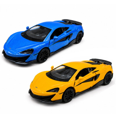 Автомодель – McLaren 600LT (синій, помаранчевий) Автомодель – McLaren 600LT (синій, помаранчевий)