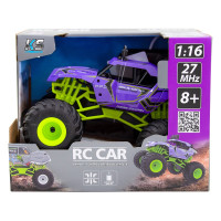 Автомобіль Bigfoot Off-road з р/к – Violet (1:16, 27 МГц (MHz)) Автомобіль Bigfoot Off-road з р/к – Violet (1:16, 27 МГц (MHz))