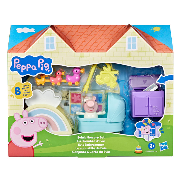 Ігровий набір Peppa Figurines серії Кімнати – Кімната крихітки Еві Ігровий набір Peppa Figurines серії Кімнати – Кімната крихітки Еві