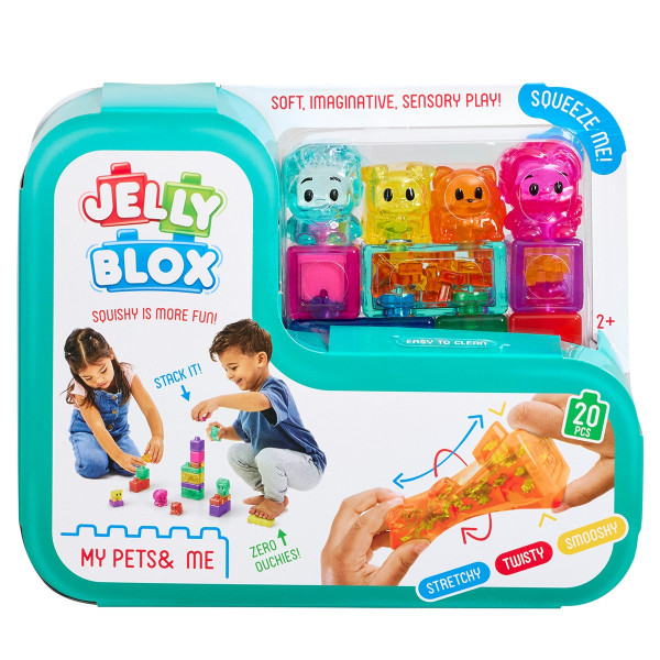 Сенсорний конструктор Jelly Blox - Друзі та улюбленці Сенсорний конструктор Jelly Blox - Друзі та улюбленці