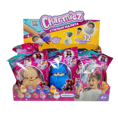 Дисплей ігрових фігурок Charmiez - Стильні малята (12 шт.) Дисплей ігрових фігурок Charmiez - Стильні малята (12 шт.)