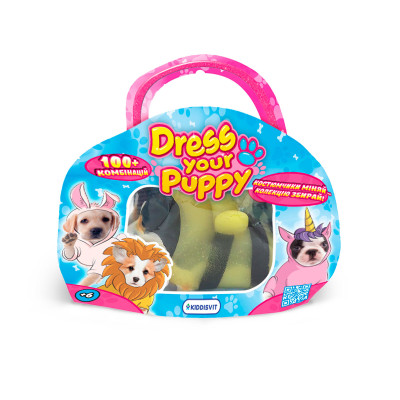 Стретч-іграшка у вигляді тварини Dress Your Puppy - Цуценятко в костюмчику