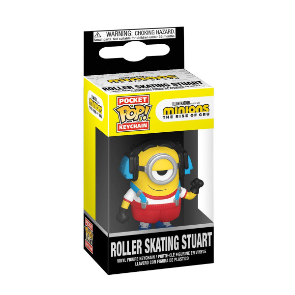 Ігрова фігурка на кліпсі Funko POP! серії Посіпаки 2 - Стюарт на роликах