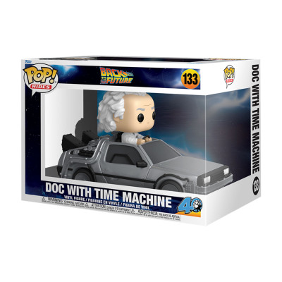 Ігрова фігурка Funko POP! Rides серії Назад у майбутнє - Док у машині часу