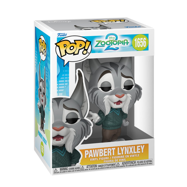Ігрова фігурка Funko POP! серії Зоотрополіс 2 - Пазуроберт Рисьлі Ігрова фігурка Funko POP! серії Зоотрополіс 2 - Пазуроберт Рисьлі