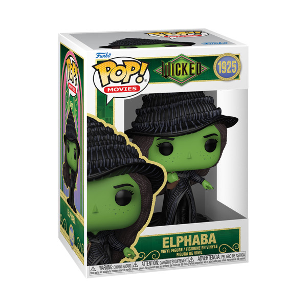 Ігрова фігурка Funko POP! серії Wicked: Чародійка S2 - Ельфаба Ігрова фігурка Funko POP! серії Wicked: Чародійка S2 - Ельфаба