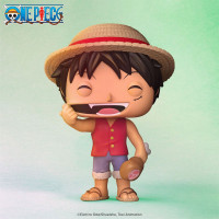 Ігрова фігурка Funko POP! cерії Великий куш - Луффі (25 см)