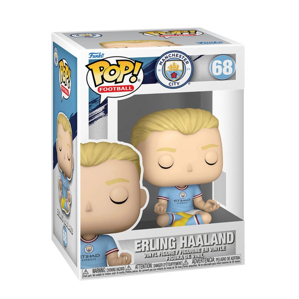 Ігрова фігурка Funko POP! серії Футбол: Манчестер Сіті - Ерлінг Голанд Ігрова фігурка Funko POP! серії Футбол: Манчестер Сіті - Ерлінг Голанд