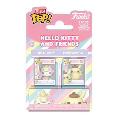Набір ігрових фігурок Bitty POP! серії Sanrio - Хелоу Кітті та Помпомпурін Набір ігрових фігурок Bitty POP! серії Sanrio - Хелоу Кітті та Помпомпурін