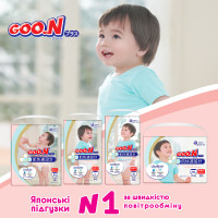 Трусики-підгузки Goo.N Plus для дітей (розмір 5(XL), 12-20 кг, 38шт) Трусики-підгузки Goo.N Plus для дітей (розмір 5(XL), 12-20 кг, 38шт)
