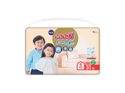 Трусики-підгузки Goo.N Premium Soft для дітей (розмір 6(2XL), 15-25 kg, 30 шт)