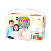 Трусики-підгузки Goo.N Premium Soft для дітей (розмір 6(2XL), 15-25 kg, 30 шт)