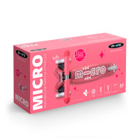 Самокат Micro серії Mini Deluxe Fairy Glitter LED – Рожевий Самокат Micro серії Mini Deluxe Fairy Glitter LED – Рожевий