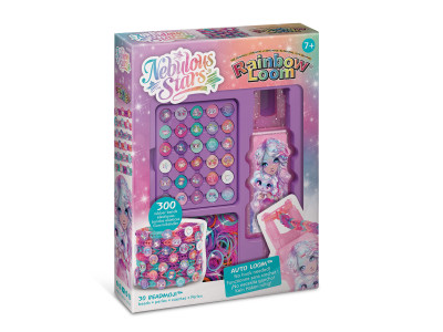 Набір для створення прикрас серії Rainbow Loom™ з намистинами – Зоряна феєрія