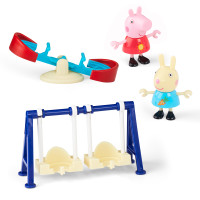 Ігровий набір Peppa Figurines серії Моменти з Пеппою – Пригоди на гойдалках Ігровий набір Peppa Figurines серії Моменти з Пеппою – Пригоди на гойдалках