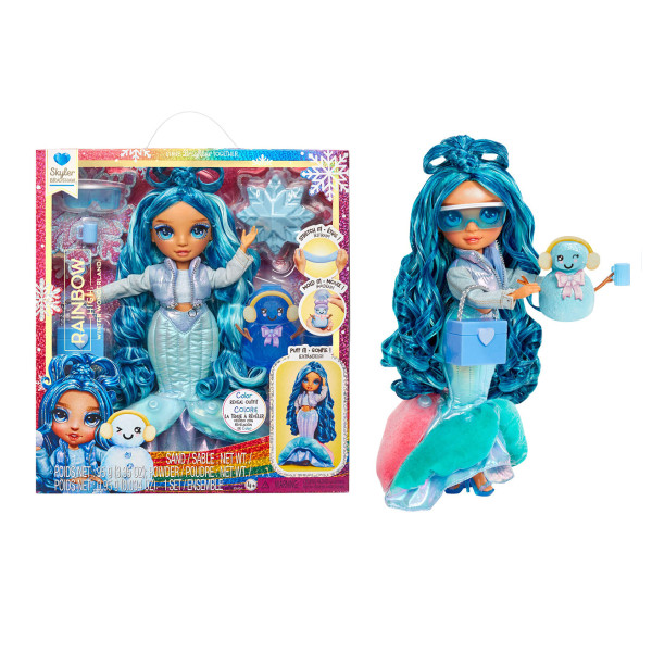 Лялька Rainbow High серії Winter Wonderland - Скайлер Лялька Rainbow High серії Winter Wonderland - Скайлер