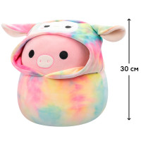М'яка іграшка Squishmallows- Поросятко Пітер (30 cm, у одязі) М'яка іграшка Squishmallows- Поросятко Пітер (30 cm, у одязі)