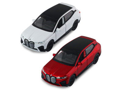 Автомодель - BMW iX (червоний, білий)