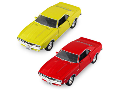 Автомодель - Chevrolet Camaro Z28 1968 (червоний, жовтий) Автомодель - Chevrolet Camaro Z28 1968 (червоний, жовтий)